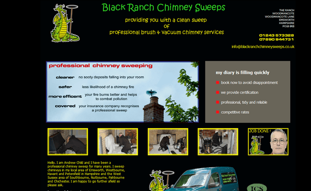 Black Ranch Chimney Sweeps screenshot