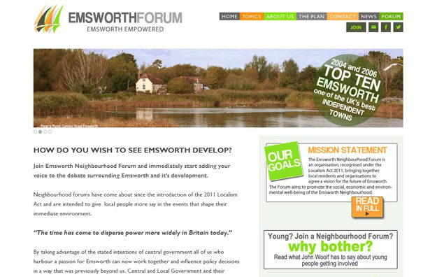 Emsworth Forum screenshot